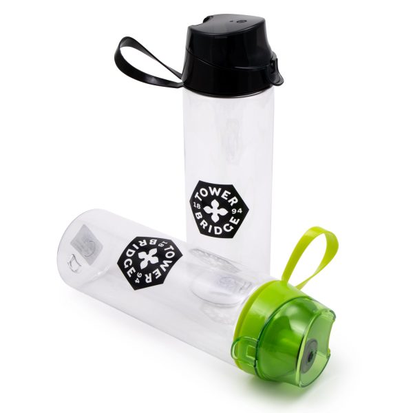 Tower Bridge Reusable Island Water Bottle - Black Fashion