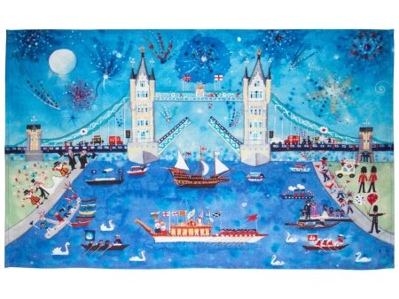 Lucy Loveheart The Wonder Bridge Tea Towel Cheap