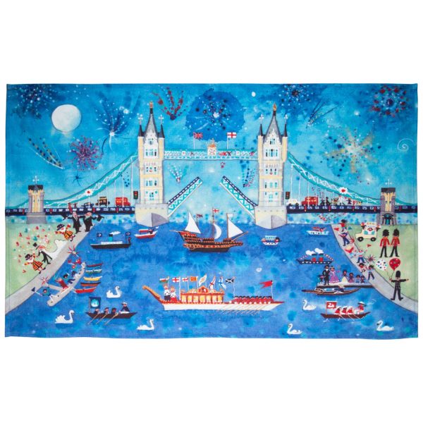 Lucy Loveheart The Wonder Bridge Tea Towel Cheap