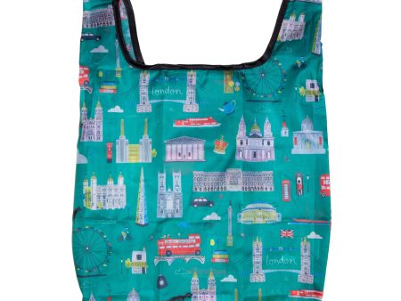 Jessica Hogarth London Skyline Foldaway Tote Bag For Discount