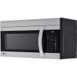 LG 30 in. 1.7-Cu. Ft. Over-the-Range Microwave Oven with Easy Clean in Stainless Steel (LMV1764ST) For Discount