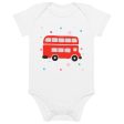 London Doodles - Bus - Organic Cotton Baby Bodysuit Supply