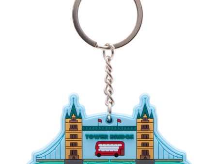 Tower Bridge Rubber Keyring Sale