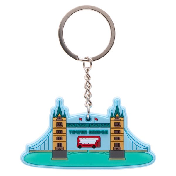 Tower Bridge Rubber Keyring Sale