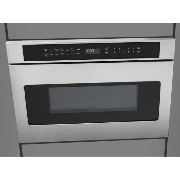 Fulgor Milano 24 in. 700 Series Built-In Microwave Drawer (F7DMW24S2) Hot on Sale