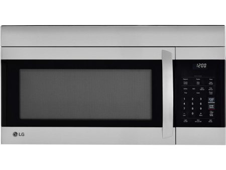 LG 30 in. 1.7-Cu. Ft. Over-the-Range Microwave Oven with Easy Clean in Stainless Steel (LMV1764ST) For Discount