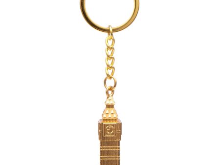 Big Ben Gold Die Cast Keyring Cheap