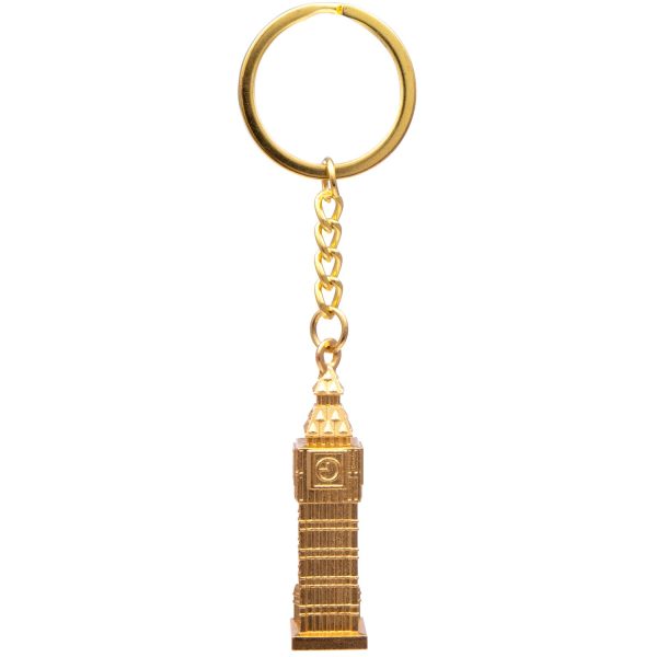 Big Ben Gold Die Cast Keyring Cheap