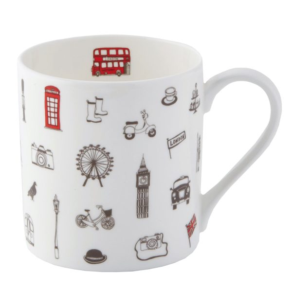 Simply London Mug by Victoria Eggs Cheap