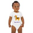 Personalised Custom Text - Baby Bodysuit - London Doodles - Royal Corgi Fashion