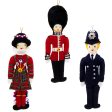 Stitched Christmas Decoration 3 Pack - Beefeater   Queen s Guard   Policemen Supply