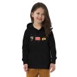 London Doodles - Fish & Chips   Bus   Corgi - Kids Eco Hoodie Cheap