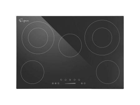 Empava 30 In. 5 Burner Electric Radiant Cooktop in Black (30REC13) Supply