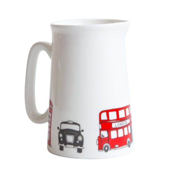 London Skyline Half Pint Jug by Victoria Eggs For Discount