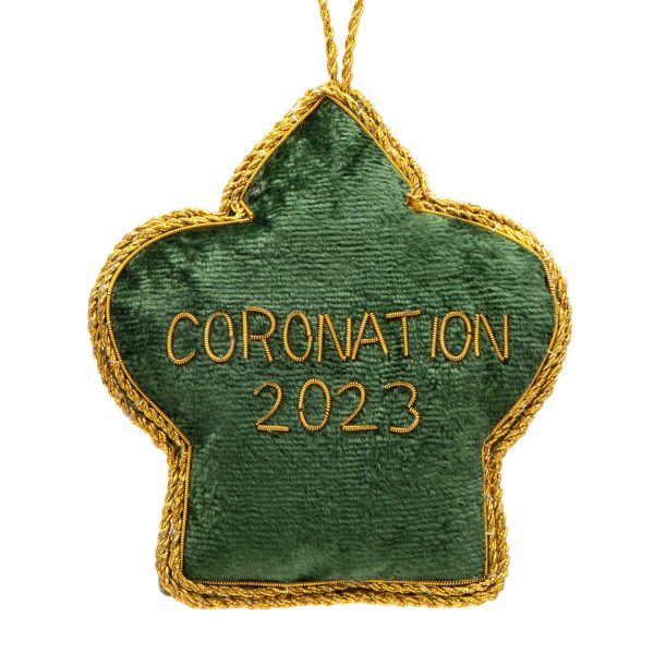 King Charles III Coronation 2023 Stitched Decoration Online