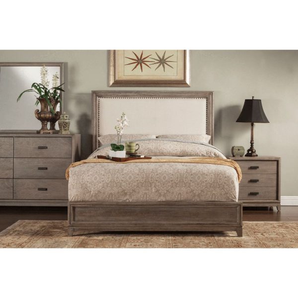 Alpine Camilla 6 Drawer Dresser, Antique Grey Online Hot Sale