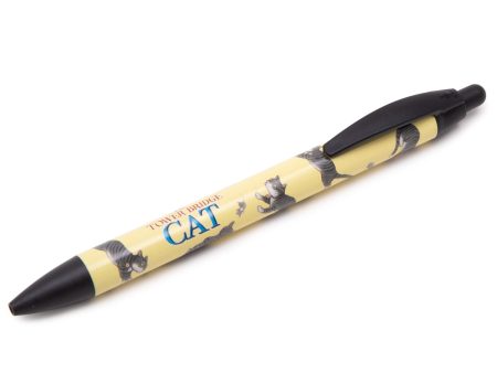 The Tower Bridge Cat Ballpoint Pen - Recycled Plastic Online Sale