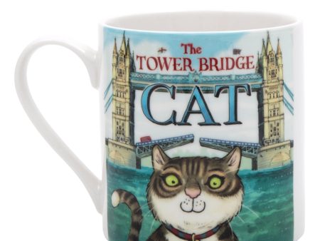 The Tower Bridge Cat Mug For Discount