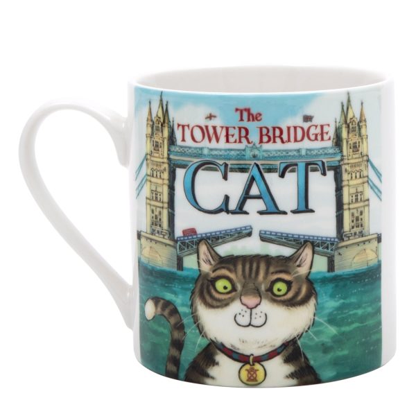 The Tower Bridge Cat Mug For Discount