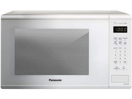 Panasonic Genius Sensor 1.3 cu. ft. 1100W Countertop Microwave Oven in White (NN-SU656W) on Sale