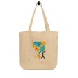 London Doodles - Fish & Chips - Eco Tote Bag on Sale