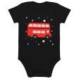 London Doodles - Bus - Organic Cotton Baby Bodysuit Supply