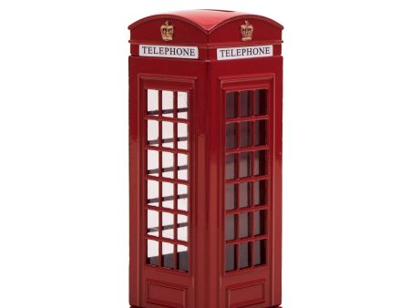 Money Bank - Red Die Cast Telephone Box Online Sale