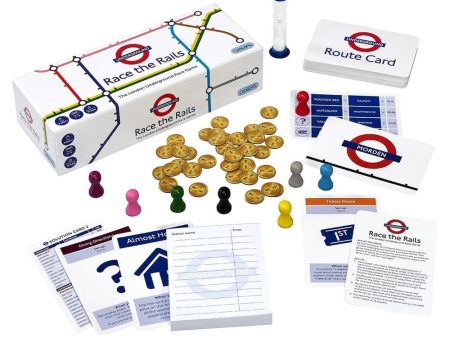 Race The Rails - TFL London Underground Family Game Fashion