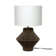 Moe s Home Collection Newport Woven Jute Table Lamp Hot on Sale