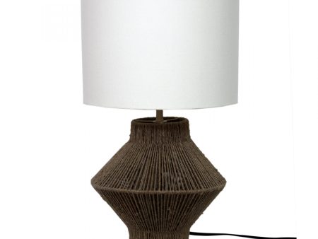 Moe s Home Collection Newport Woven Jute Table Lamp Hot on Sale