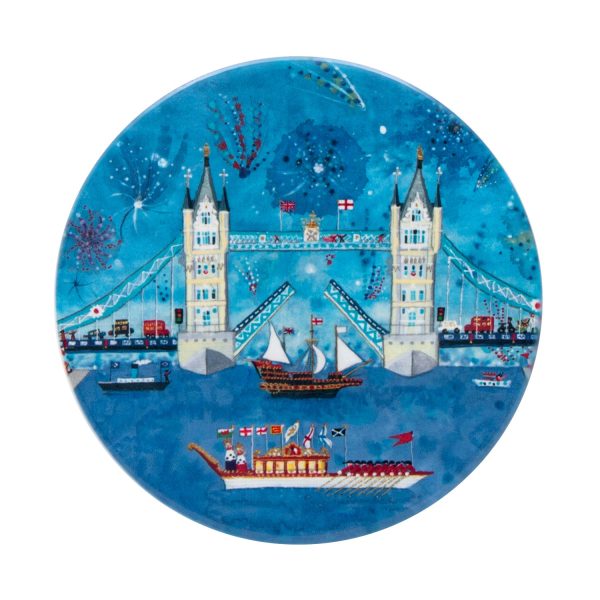 Lucy Loveheart The Wonder Bridge Ceramic Coaster Online Hot Sale