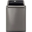 LG 27 in. Smart wi-fi Enabled Top Load Washer with TurboWash3D Technology in Graphite Steel 5.5 cu. ft. (WT7800CV) Supply