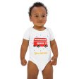 Personalised Custom Text - Baby Bodysuit - London Doodles - Bus Online Sale