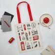 Big Smoke London Canvas Bag by Victoria Eggs For Discount