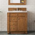 James Martin Vanities Bristol Collection 30 in. Single Vanity in Saddle Brown with Countertop Options on Sale