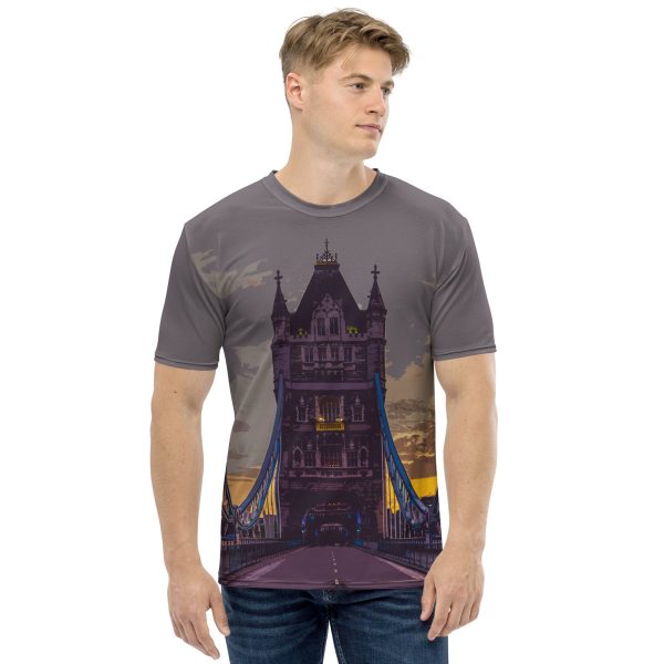 Tower Bridge at Dawn - All Over Print - T-Shirt on Sale