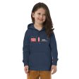 London Doodles - Bus   Phone   Taxi - Kids Eco Hoodie For Sale