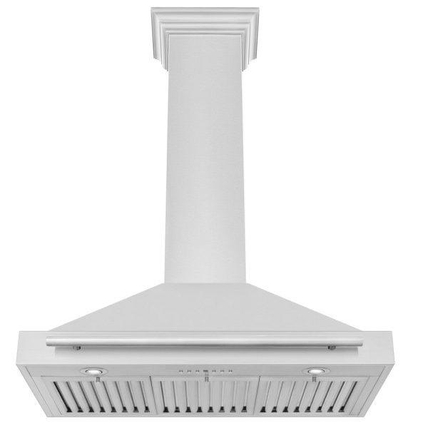 ZLINE 36 in. Convertible Stainless Steel Range Hood with Stainless Steel Handle and Color Options (KB4STX-36) Fashion