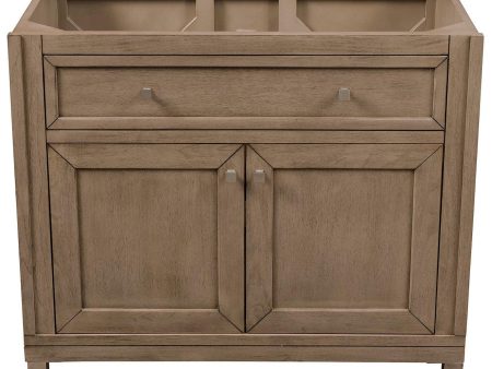 James Martin Vanities Chicago Collection 36 in. Single Vanity in Whitewashed Walnut, Cabinet Only For Sale