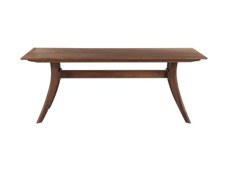 Moe s Florence Collection 63 in. Dining Table in American Walnut Hot on Sale