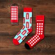 Urban Eccentric Socks Telephone Box Two Pack Discount