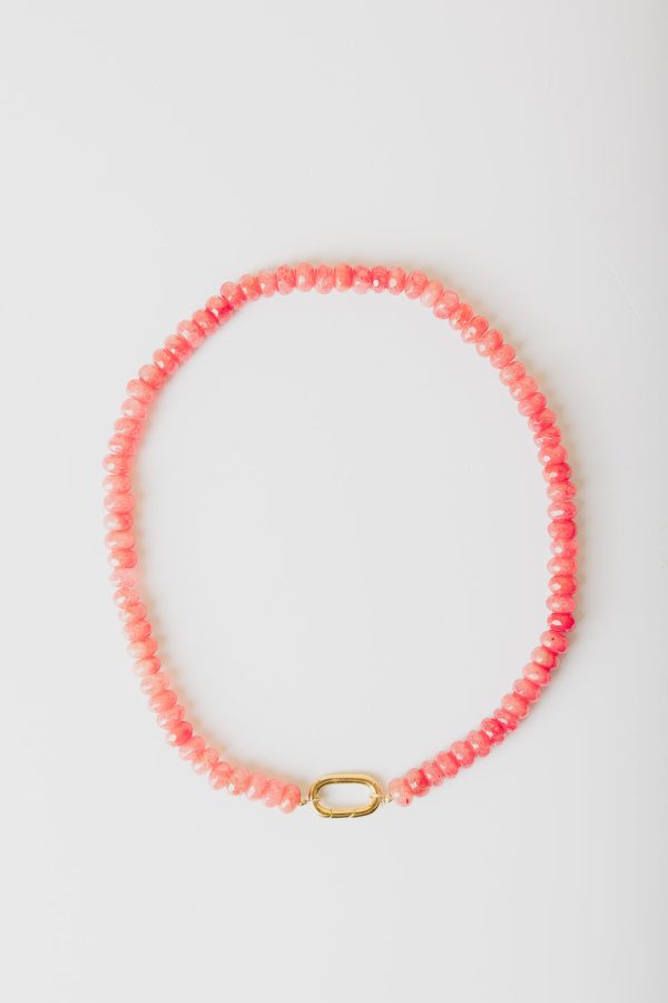 Candy Necklace - Watermelon Jade Online Sale