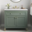 James Martin Vanities Chicago Collection 36 in. Single Vanity in Smokey Celadon with Countertop Options Cheap