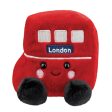 Palm Pals Bertie Red Bus Soft Toy For Sale