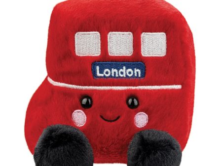 Palm Pals Bertie Red Bus Soft Toy For Sale