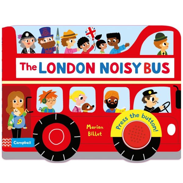 The London Noisy Bus Book by Marion Billet Hot on Sale