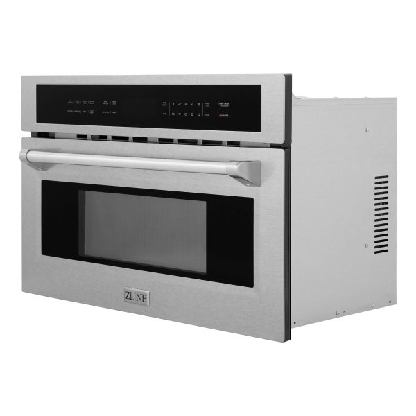 ZLINE 30 in. 1.6 cu ft. Built-in Convection Microwave Oven in Fingerprint Resistant Stainless Steel (MWO-30-SS) Online now