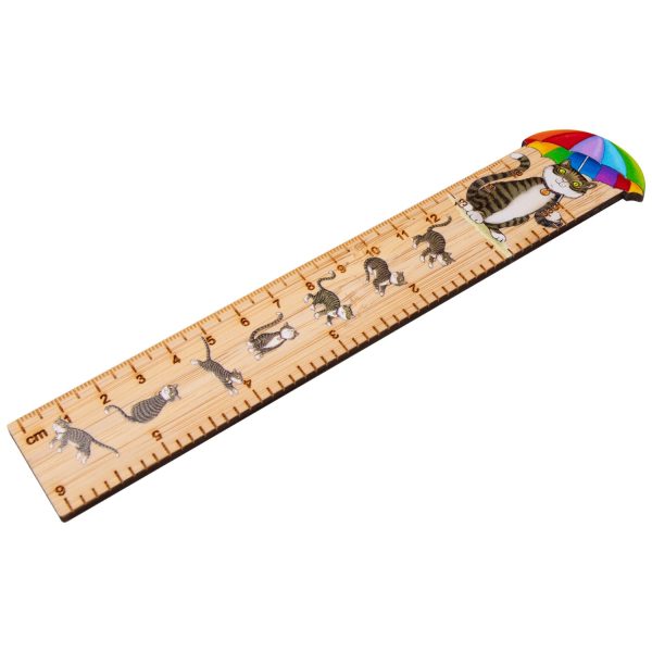 The Tower Bridge Cat Wooden Ruler Fashion