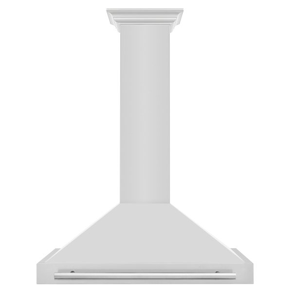 ZLINE 36 in. Convertible Stainless Steel Range Hood with Stainless Steel Handle and Color Options (KB4STX-36) Fashion