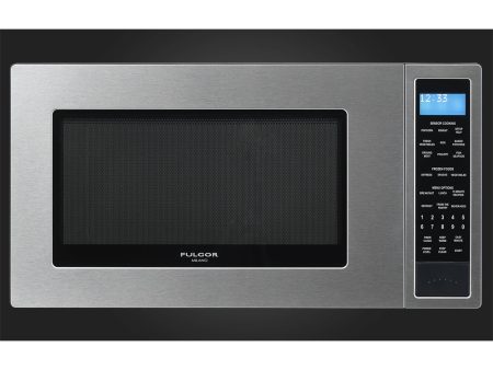 Fulgor Milano 24 in. 400 Series Counter-top Microwave in Stainless Steel (F4MWO24S1) Fashion